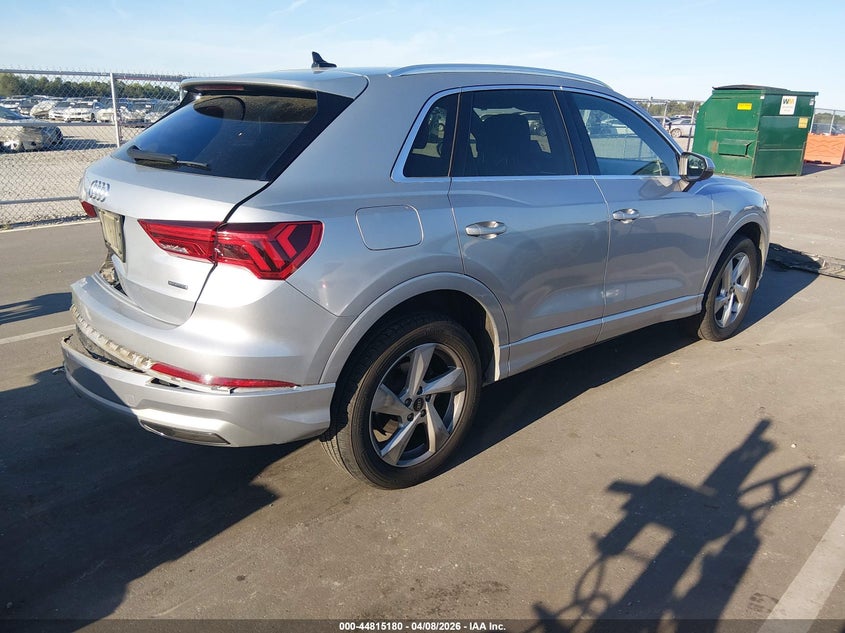 Vin: wa1aucf35m1134881, lot: 45312452, audi q3 premium 40 tfsi quattro tiptronic 20214