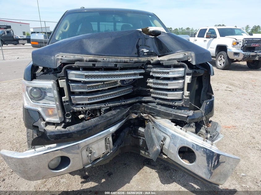 2014 Ford F-150 3.5 Lariat Black Lot 111044815235 Vin 1FTFW1CT5EFA81568