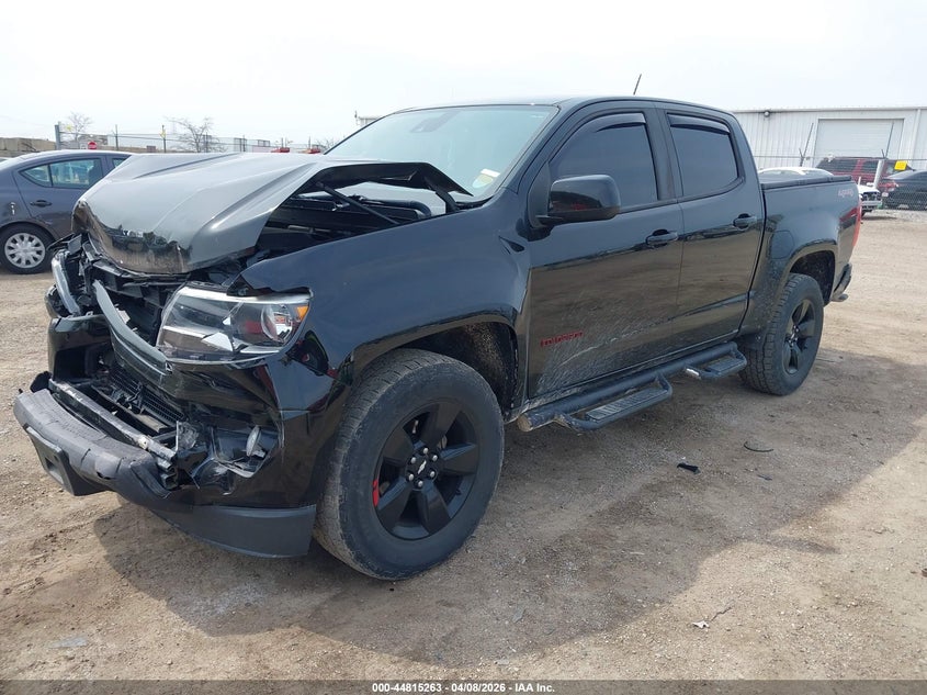 VIN 1GCGTCEN7J1301078 2018 CHEVROLET COLORADO LT