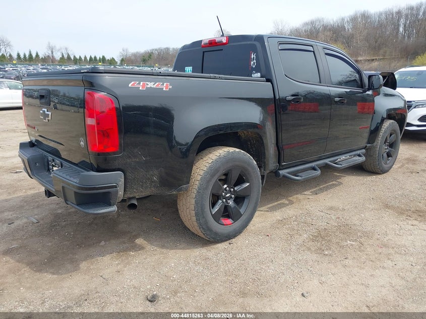 VIN 1GCGTCEN7J1301078 2018 CHEVROLET COLORADO LT