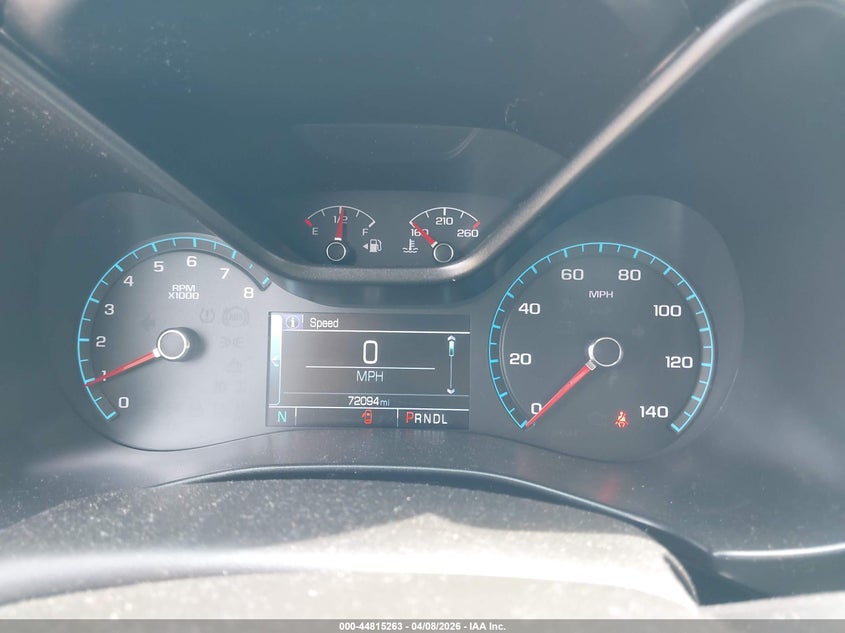 VIN 1GCGTCEN7J1301078 2018 CHEVROLET COLORADO LT