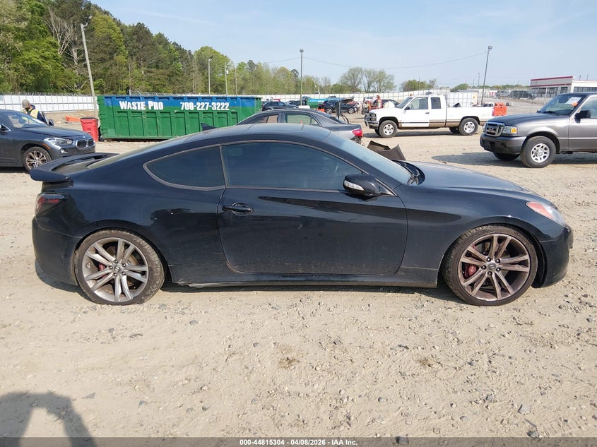 2012 Hyundai Genesis 3.8 Track VIN: KMHHU6KH1CU071374 Lot: 44815304