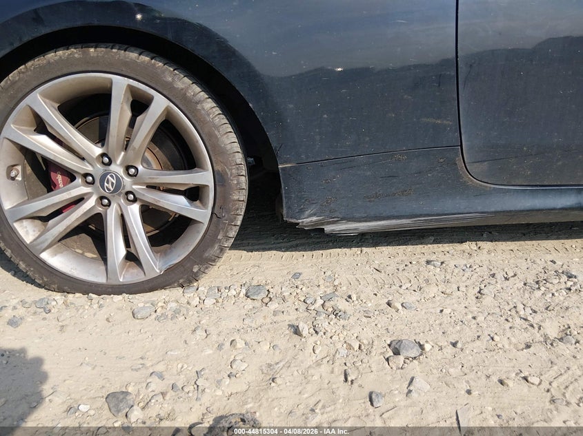 2012 Hyundai Genesis 3.8 Track VIN: KMHHU6KH1CU071374 Lot: 44815304