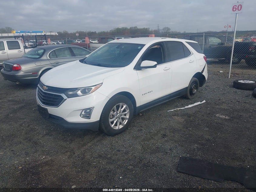 2018 Chevrolet Equinox Lt 3GNAXSEVXJS546273 photo 1