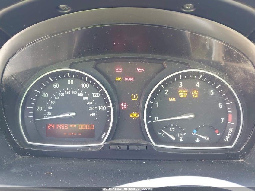 2005 BMW X3 3.0I VIN: WBXPA93435WA31722 Lot: 44815350