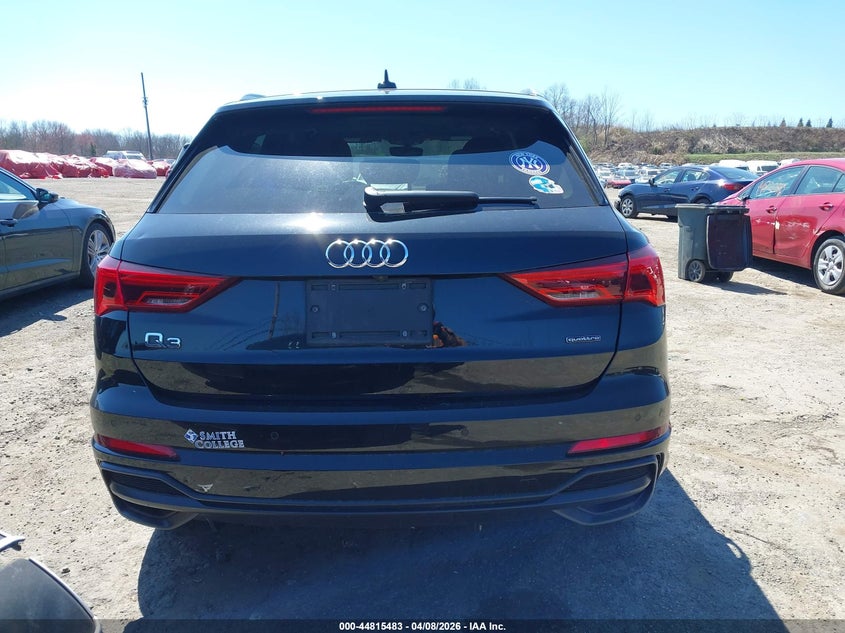 2021 Audi Q3 Premium 45 Tfsi S Line Quattro Tiptronic VIN: WA1DECF3XM1108500 Lot: 44815483