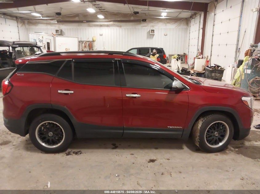 2019 Gmc Terrain 1.5 Sle red Lot 111044815575 Vin 3GKALMEV4KL350619