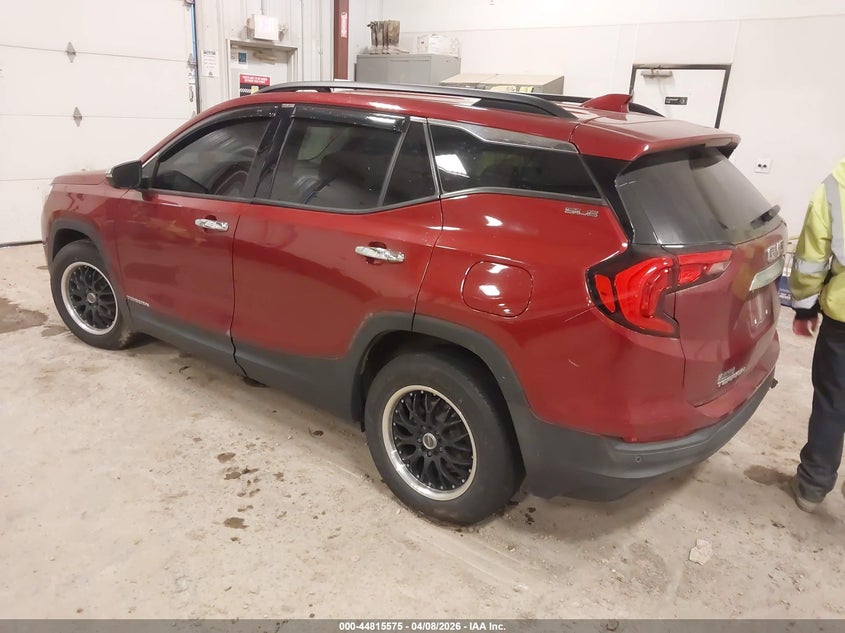 2019 Gmc Terrain 1.5 Sle red Lot 111044815575 Vin 3GKALMEV4KL350619
