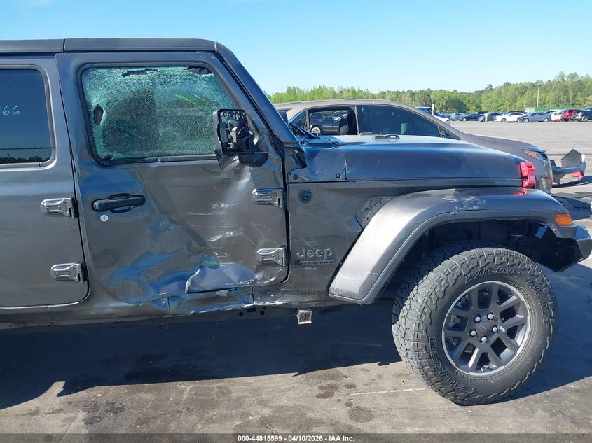 2021 Jeep Gladiator 80Th Anniversary 4X4 VIN: 1C6JJTAMXML513725 Lot: 44815599