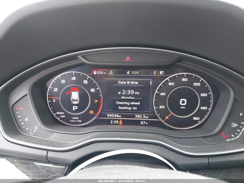 2019 Audi Q5 45 Premium VIN: WA1BNAFY3K2116713 Lot: 44815611