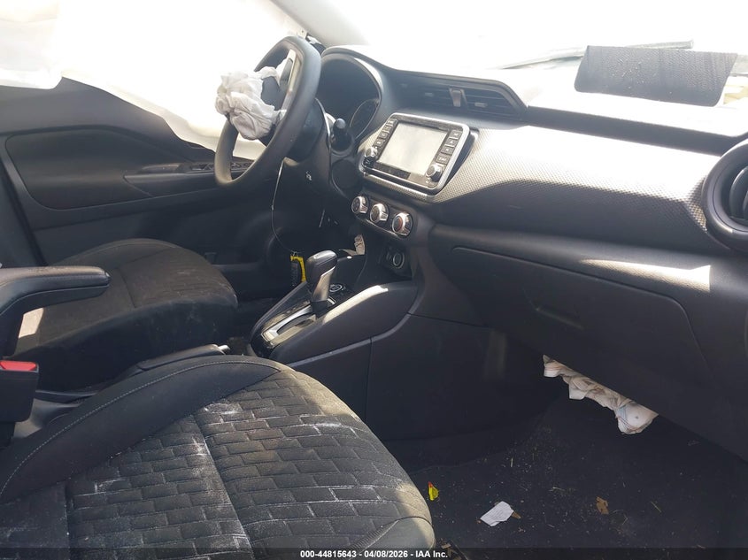 VIN 3N1CP5BV9ML550078 2021 NISSAN KICKS S XTRONIC CVT