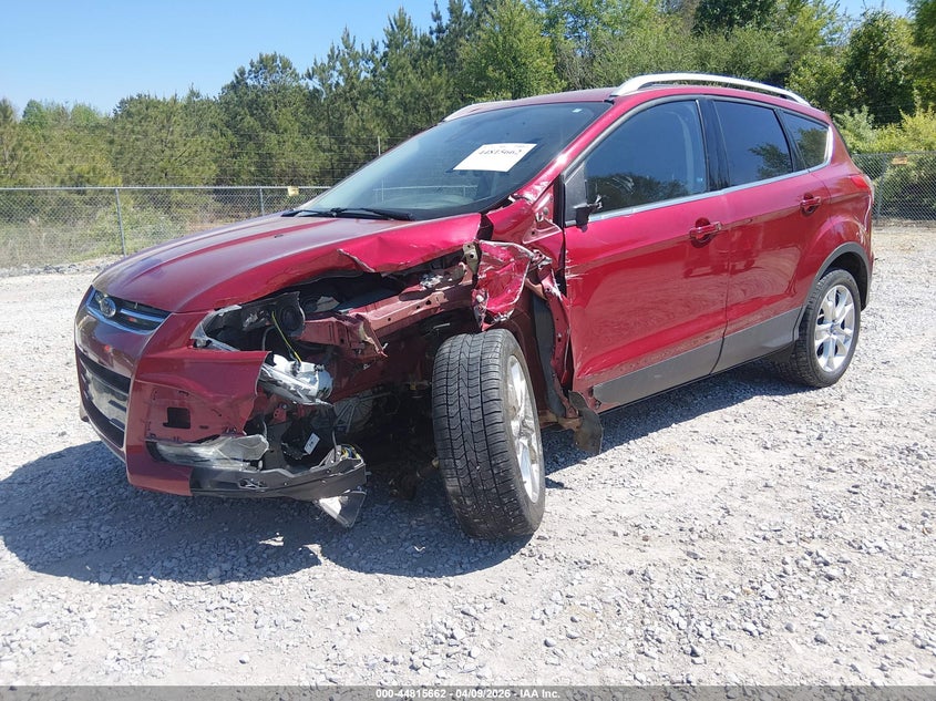 2016 Ford Escape 2.0 Titanium red Lot 111044815662 Vin 1FMCU9J92GUB98467