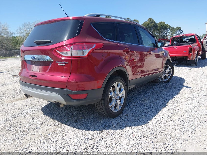 2016 Ford Escape 2.0 Titanium red Lot 111044815662 Vin 1FMCU9J92GUB98467