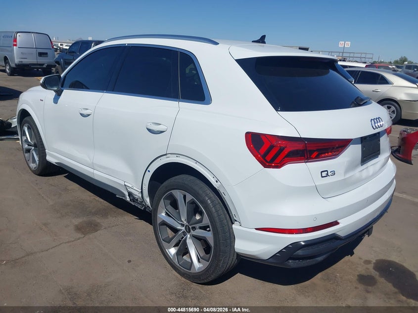 2021 Audi Q3 Premium Plus 45 Tfsi S Line Quattro Tiptronic