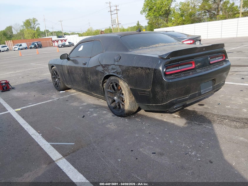 2015 Dodge Challenger 6.4 R/T Scat Pack Shaker black Lot 111044815691 Vin 2C3CDZFJ2FH819011