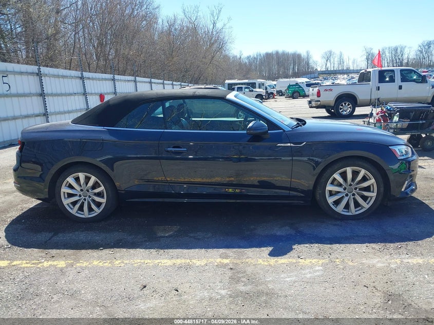 2018 Audi A5 2.0T Premium VIN: WAUYNGF52JN018873 Lot: 44815717