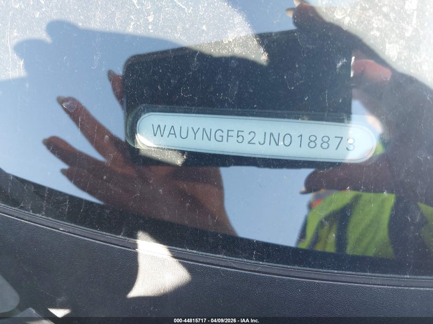 2018 Audi A5 2.0T Premium VIN: WAUYNGF52JN018873 Lot: 44815717