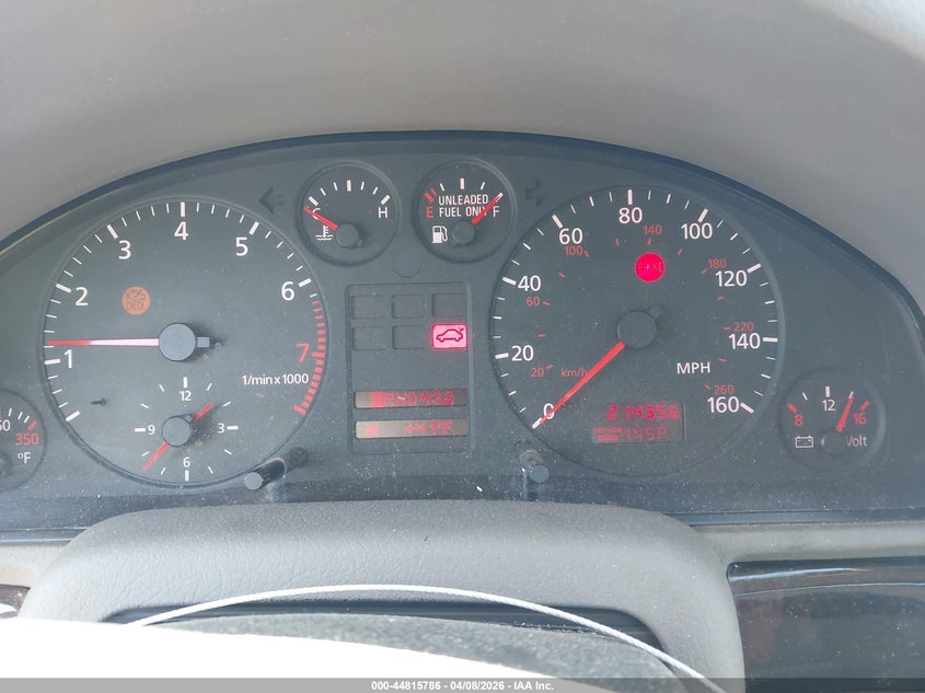 1998 Audi A4 2.8 VIN: WAUED28D5WA223163 Lot: 44815786