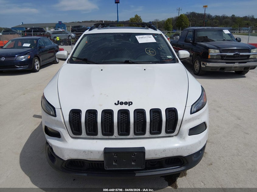 2016 Jeep Cherokee 3.2 High Altitude White Lot 111044815796 Vin 1C4PJMDS3GW305885