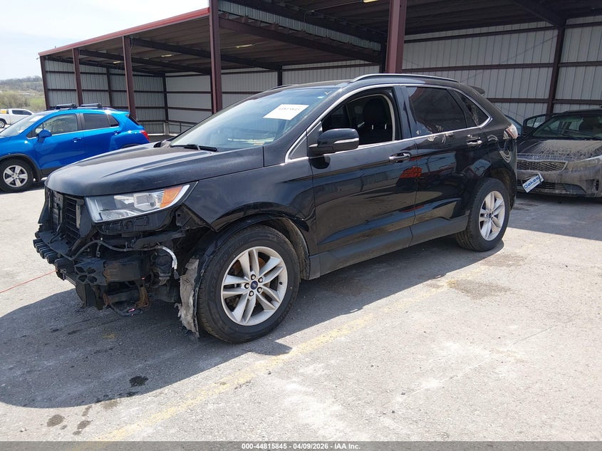 2017 Ford Edge 2.0 Sel black Lot 111044815845 Vin 2FMPK4J99HBB65080