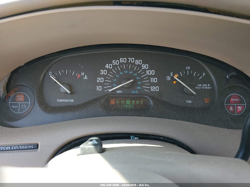 2000 Buick Century Custom VIN: 2G4WS52JXY1247884 Lot: 44815896