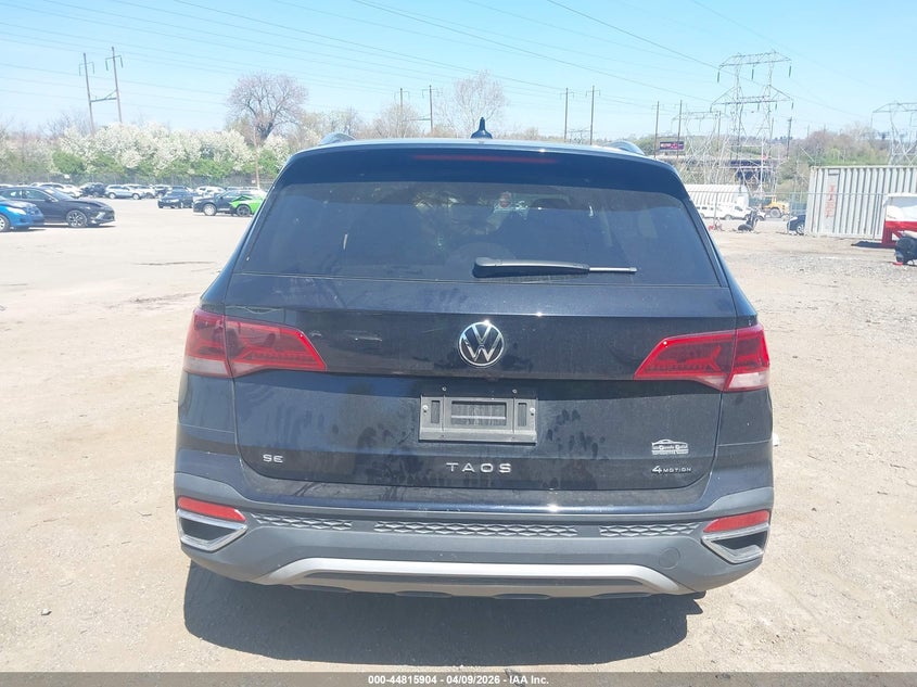 2022 Volkswagen Taos 1.5T Se VIN: 3VVPX7B20NM059511 Lot: 44815904