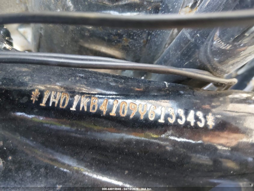 2009 Harley-Davidson Flhx VIN: 1HD1KB4109Y613343 Lot: 44815946