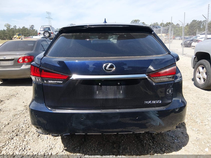 2021 Lexus Rx 3.5 Rx 350 blue Lot 111044815965 Vin 2T2JZMAA8MC196169