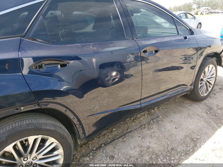 2021 Lexus Rx 3.5 Rx 350 blue Lot 111044815965 Vin 2T2JZMAA8MC196169
