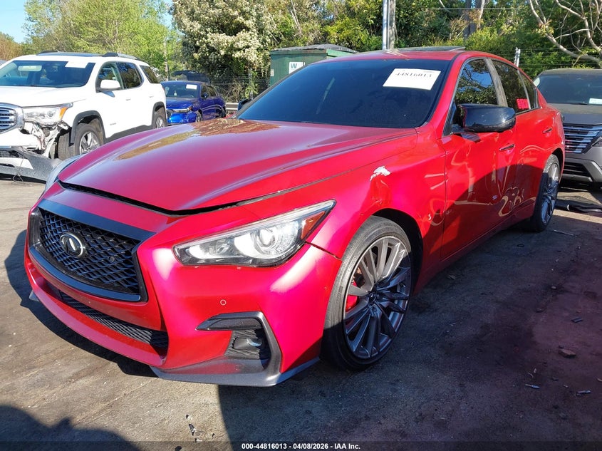 JN1FV7AR2KM800685 2019 Infiniti Q50 3.0t Red Sport 400 photo 1