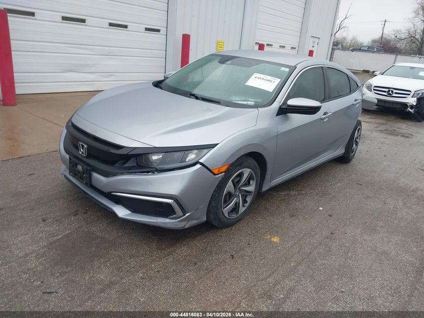 2019 Honda Civic Lx 19XFC2F66KE032549 photo 1