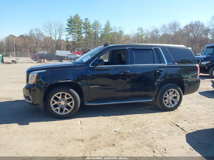 2016 Gmc Yukon 5.3 Sle black Lot 111044816094 Vin 1GKS2AKC9GR237550