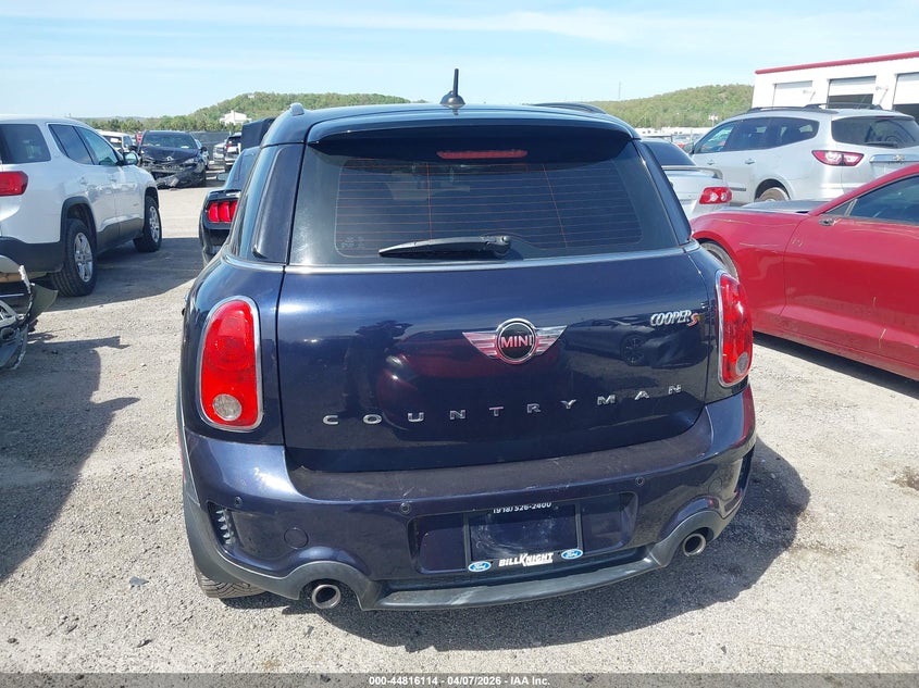 2016 Mini Countryman Cooper S VIN: WMWZC3C54GWT10678 Lot: 44816114