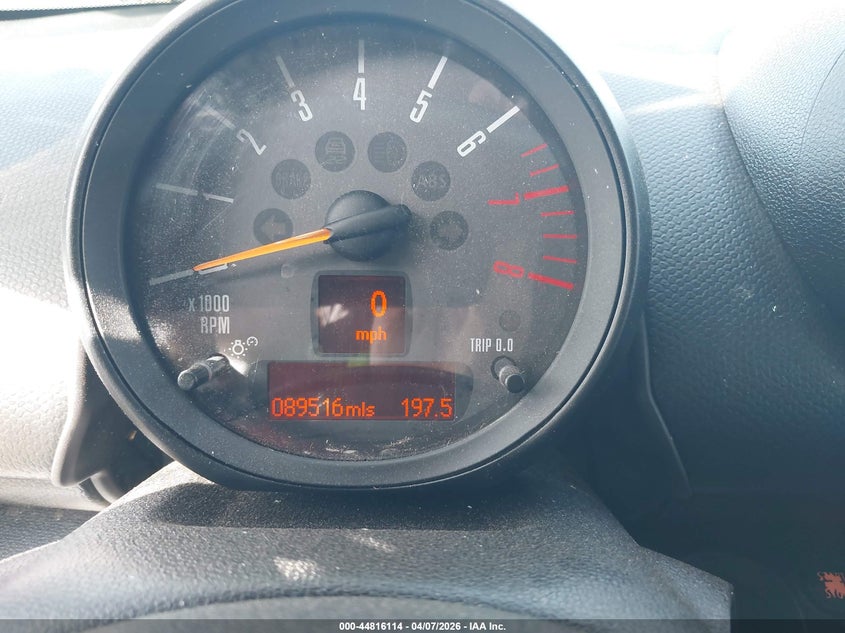 2016 Mini Countryman Cooper S VIN: WMWZC3C54GWT10678 Lot: 44816114