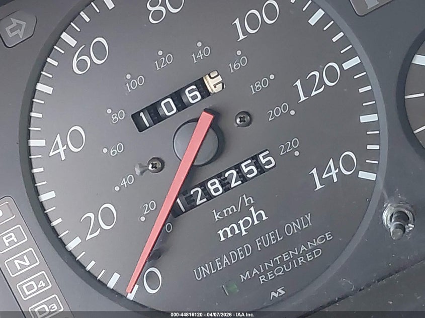 1998 Acura Cl 3.0 VIN: 19UYA2255WL013873 Lot: 44816120