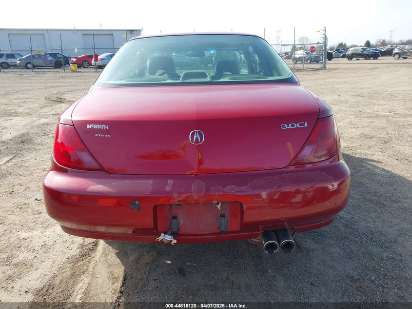 1998 Acura Cl 3.0 VIN: 19UYA2255WL013873 Lot: 44816120