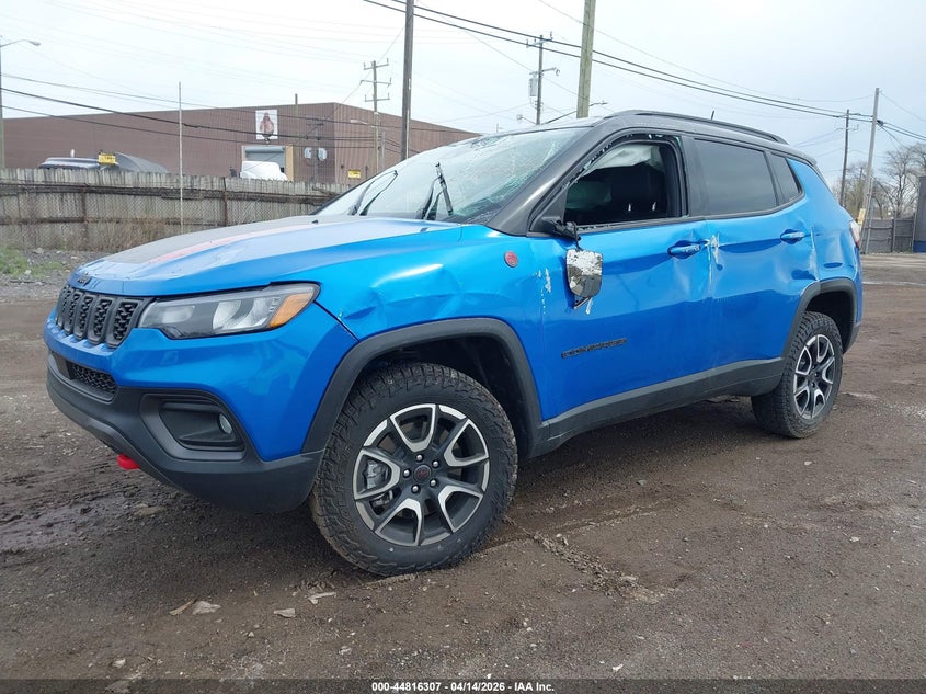 Vin: 3c4njddn3tt194272, lot: 45313579, jeep compass trailhawk 20262