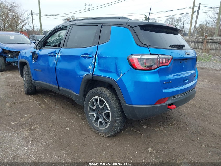 Vin: 3c4njddn3tt194272, lot: 45313579, jeep compass trailhawk 20263