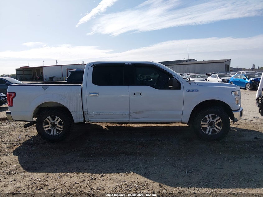 2017 Ford F-150 5.0 Xlt White Lot 111044816323 Vin 1FTEW1CF3HKD20844