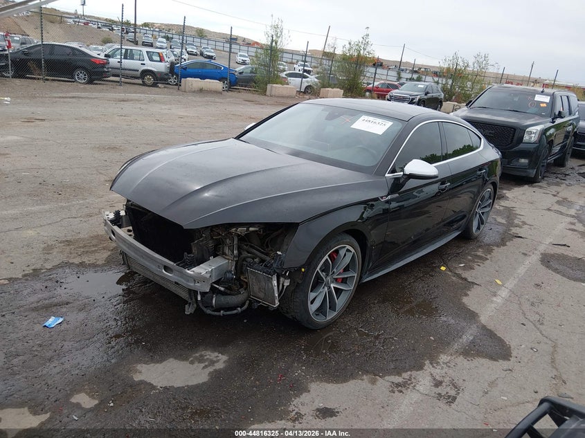 Vin: waub4cf56ja049133, lot: 45313597, audi s5 3.0t premium plus 20182