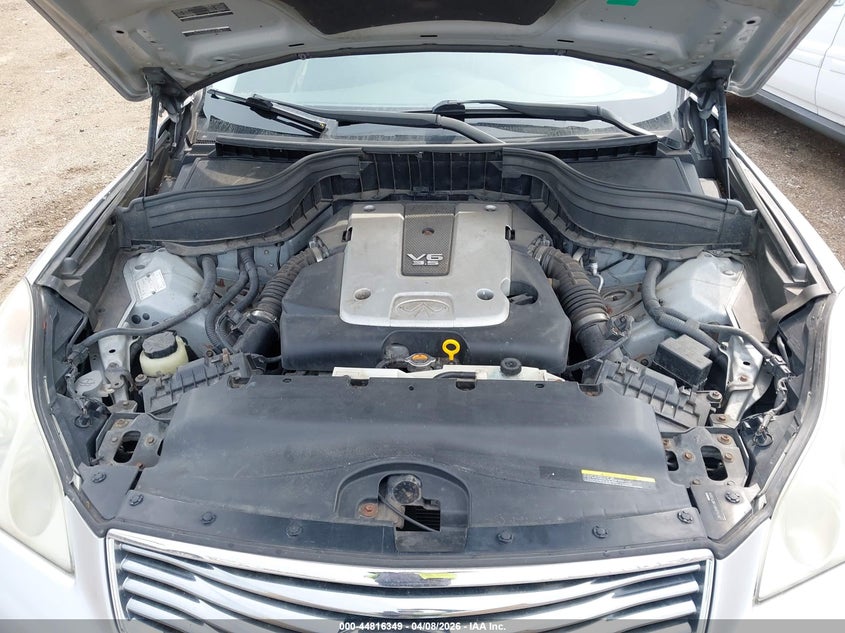 2010 Infiniti Ex35 Journey VIN: JN1AJ0HR1AM753604 Lot: 44816349