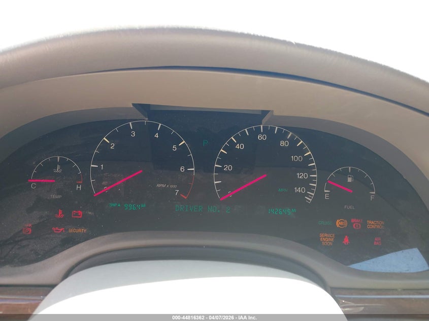 1998 Cadillac Seville Sts VIN: 1G6KY5499WU910998 Lot: 44816362