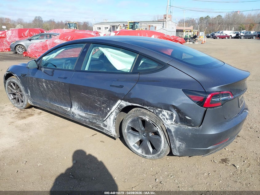 2023 Tesla Model 3 Rear-Wheel Drive grey Lot 111044816379 Vin 5YJ3E1EA9PF400799
