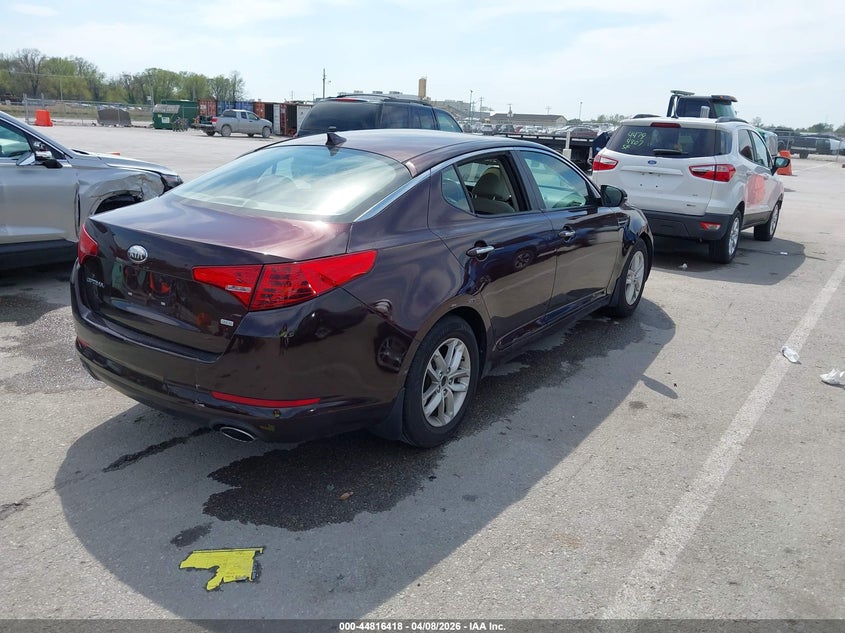 Vin: 5xxgm4a78dg203955, lot: 45313690, kia optima lx 20134