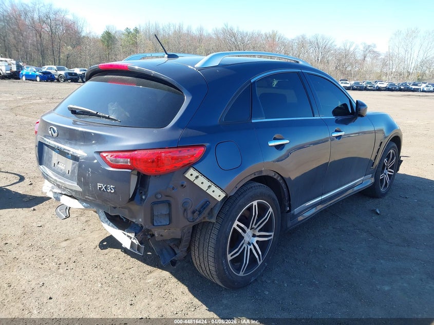 2010 Infiniti Fx35 VIN: JN8AS1MW8AM855787 Lot: 44816424