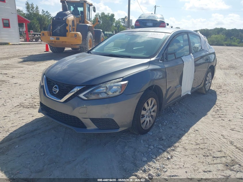 Vin: 3n1ab7ap5gy303734, lot: 45313707, nissan sentra s 20162