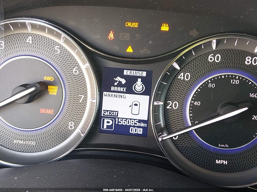 2013 Infiniti Qx56 VIN: JN8AZ2NE2D9040404 Lot: 44816455