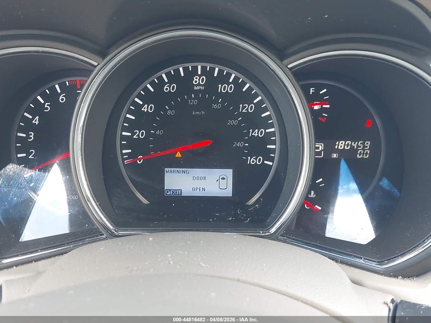 2013 Nissan Murano Sv VIN: JN8AZ1MU8DW211015 Lot: 44816482