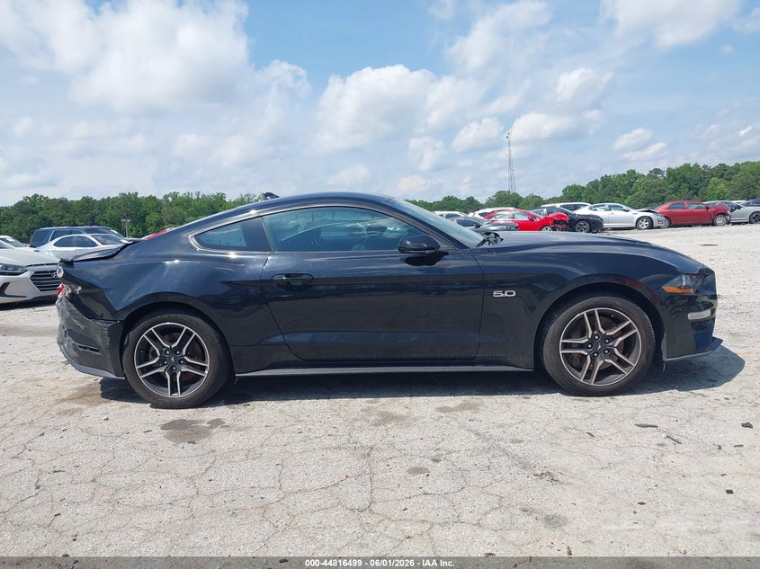 2020 Ford Mustang 5.0 Gt Fastback black Lot 111044816499 Vin 1FA6P8CF4L5166961