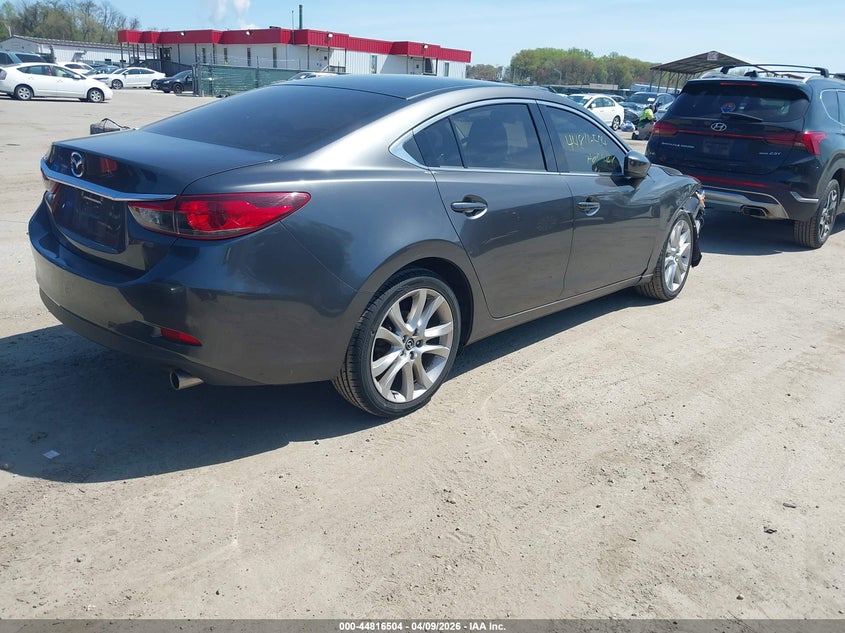 2017 Mazda 6 2.5 Touring grey Lot 111044816504 Vin JM1GL1V59H1138142